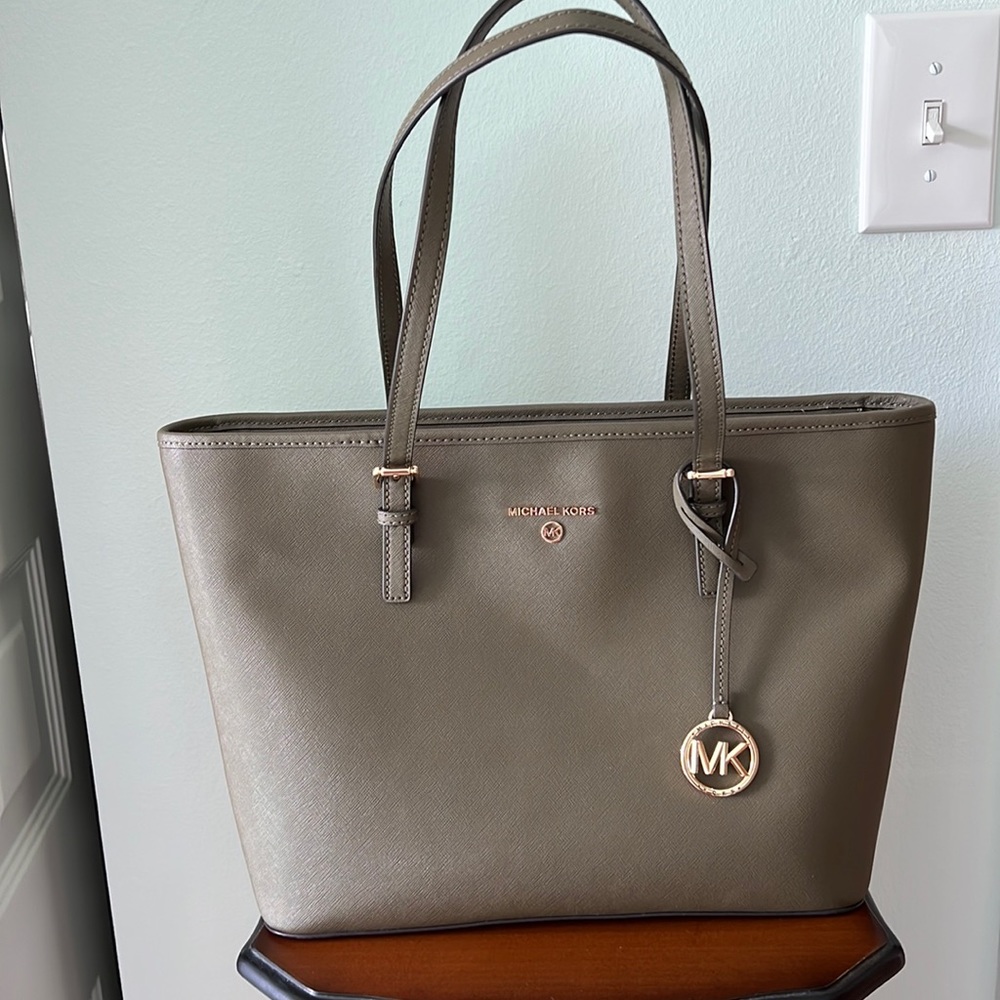 Michael Kors Olive Tote Bag